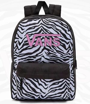 MOCHILA REALM ZEBRA ROSA