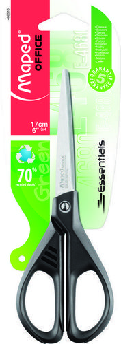 TIJERA MAPED ESSENTIALS GREEN 17CM NEGRO