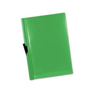 CARPETA DOSSIER PINZA LATERAL A4 VERDE 30 HOJAS LIDERPAPEL