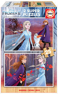 PUZZLE FROZEN 2*25 PIEZAS