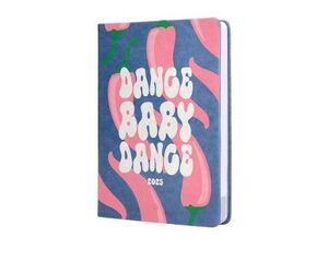 AGENDA DIA PAGINA A5 DANCE BABY DANCE AZUL