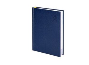 AGENDA DIA PAGINA CUARTILLA AZUL MARINO