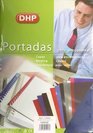 PORTADA PVC 0,30MM A4 CRISTAL P/100