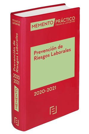 MEMENTO PREVENCIÓN RIESGOS LABORALES 2020-2021