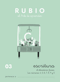 CALIGRAFIA RUBIO ESCRITURA 03