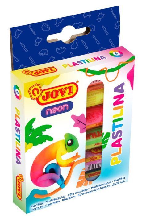 Plastilina JOVI 6 Unidades (Multicolor - 90/6)